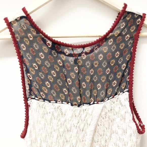 Buckle BKE Boutique Boho Tank Size Small - Picture 4 of 6